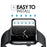 3D Full Covering 9H Scratch-proof Tempered Glass Screen Protector for Apple Watch Series 4 44mm - 4