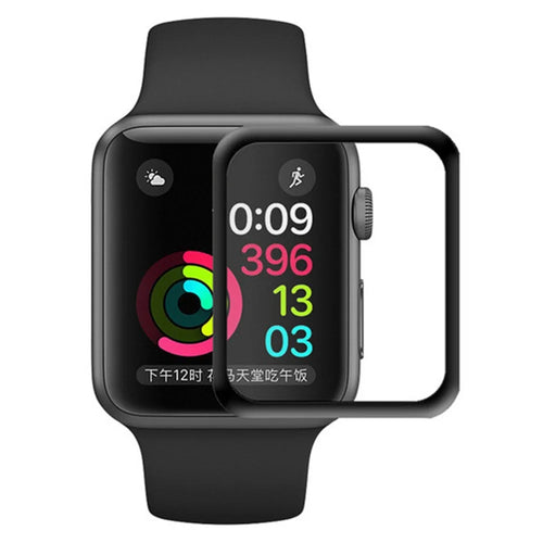 3D 9H Scratch-proof Tempered Glass Full Screen Protector for Apple Watch Series 4 40mm - 1