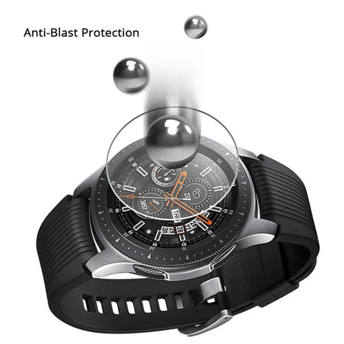 For Samsung Galaxy Watch 46mm 0.3mm Arc Edges Tempered Glass Screen Protector 9H Anti-scratch - 1