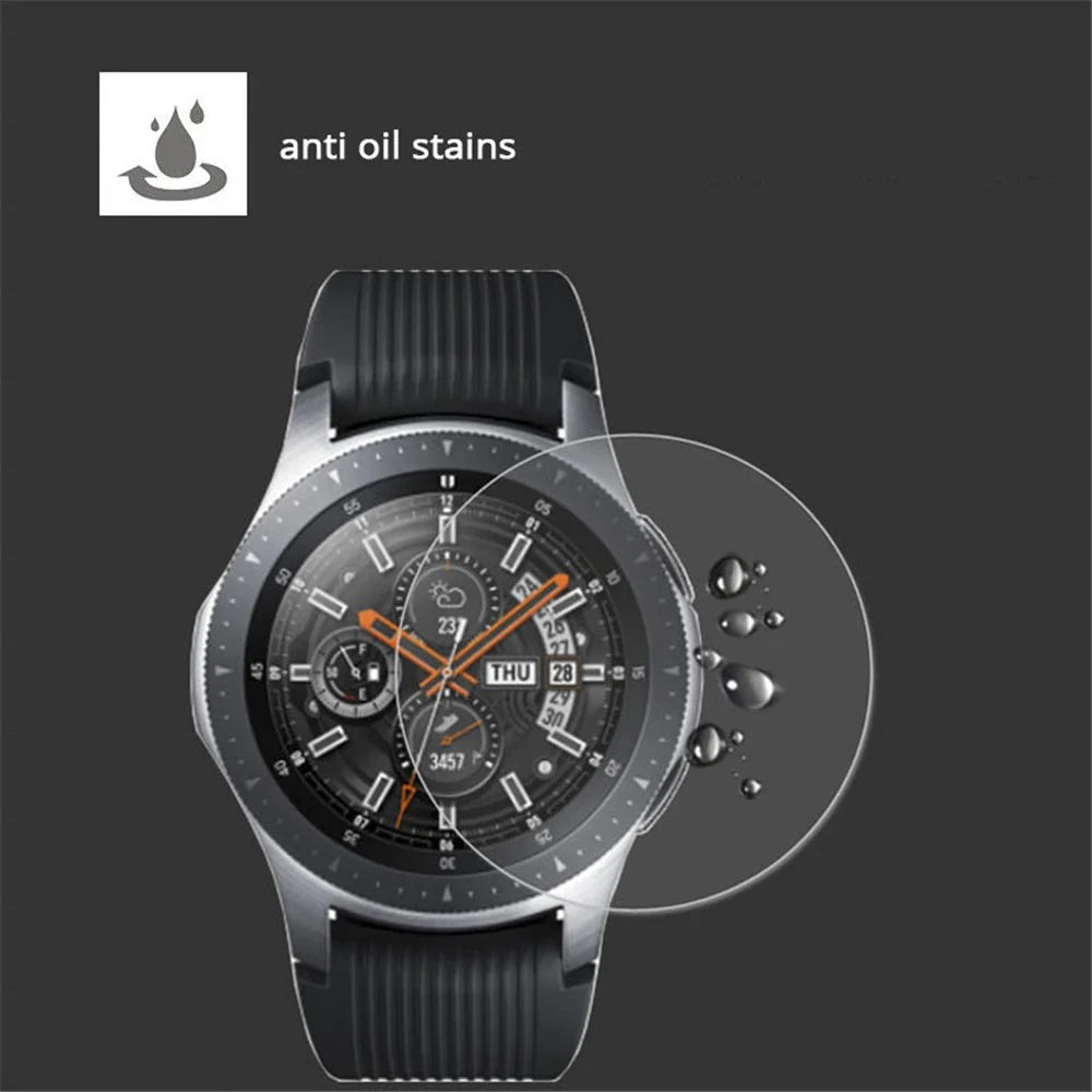 For Samsung Galaxy Watch 46mm 0.3mm Arc Edges Tempered Glass Screen Protector 9H Anti-scratch - 3