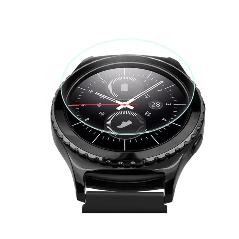 For Samsung Galaxy Watch 46mm 0.3mm Arc Edges Tempered Glass Screen Protector 9H Anti-scratch - 5