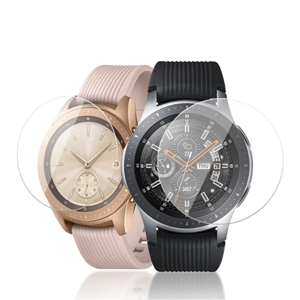 For Samsung Galaxy Watch 46mm 0.3mm Arc Edges Tempered Glass Screen Protector 9H Anti-scratch - 7