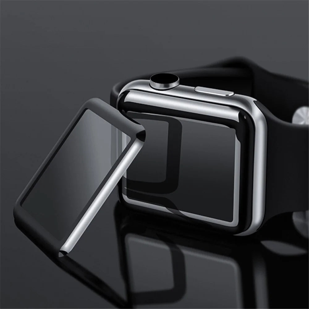 MOCOLO 3D Arc Edge 9H Anti-explosion Tempered Glass Full Screen Protector for Apple Watch Series 4 44mm - 5