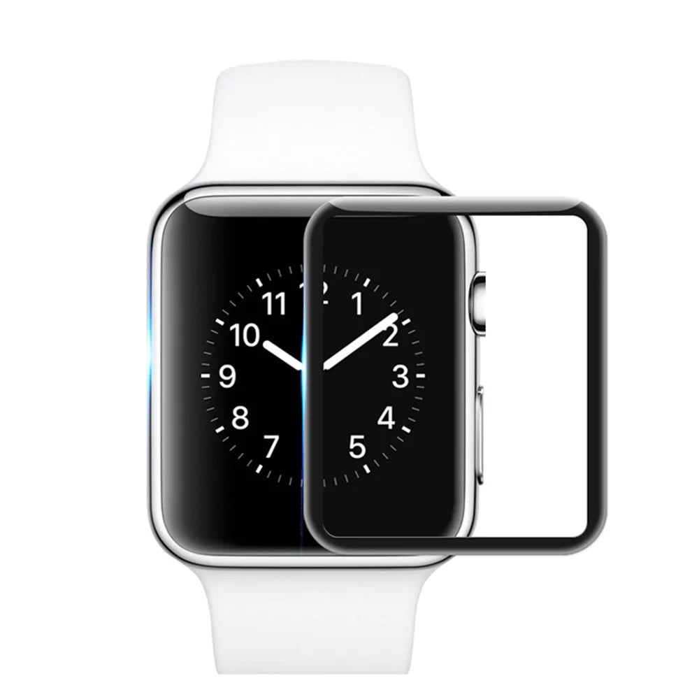 MOCOLO 3D Arc Edge 9H Anti-explosion Tempered Glass Full Screen Protector for Apple Watch Series 4 44mm - 6