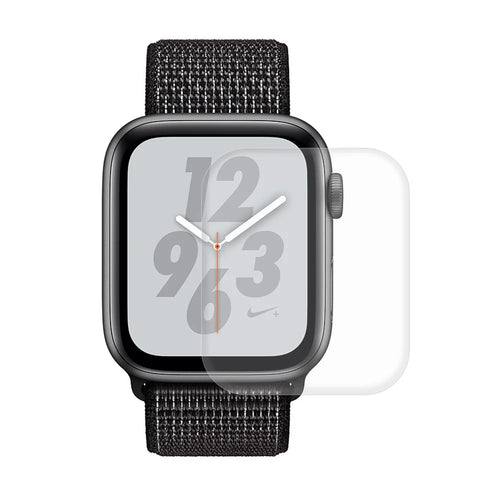 HAT PRINCE for Apple Watch Series 5 4 44mm 3D Full Size PET Curved Hot Bending HD Clear Screen Protector - Transparent - 1