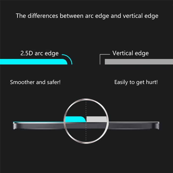 HAT PRINCE 0.26mm 9H 2.5D Arc Edge Tempered Glass Full Size Screen Protector for Huawei Mate 20 Lite - 5