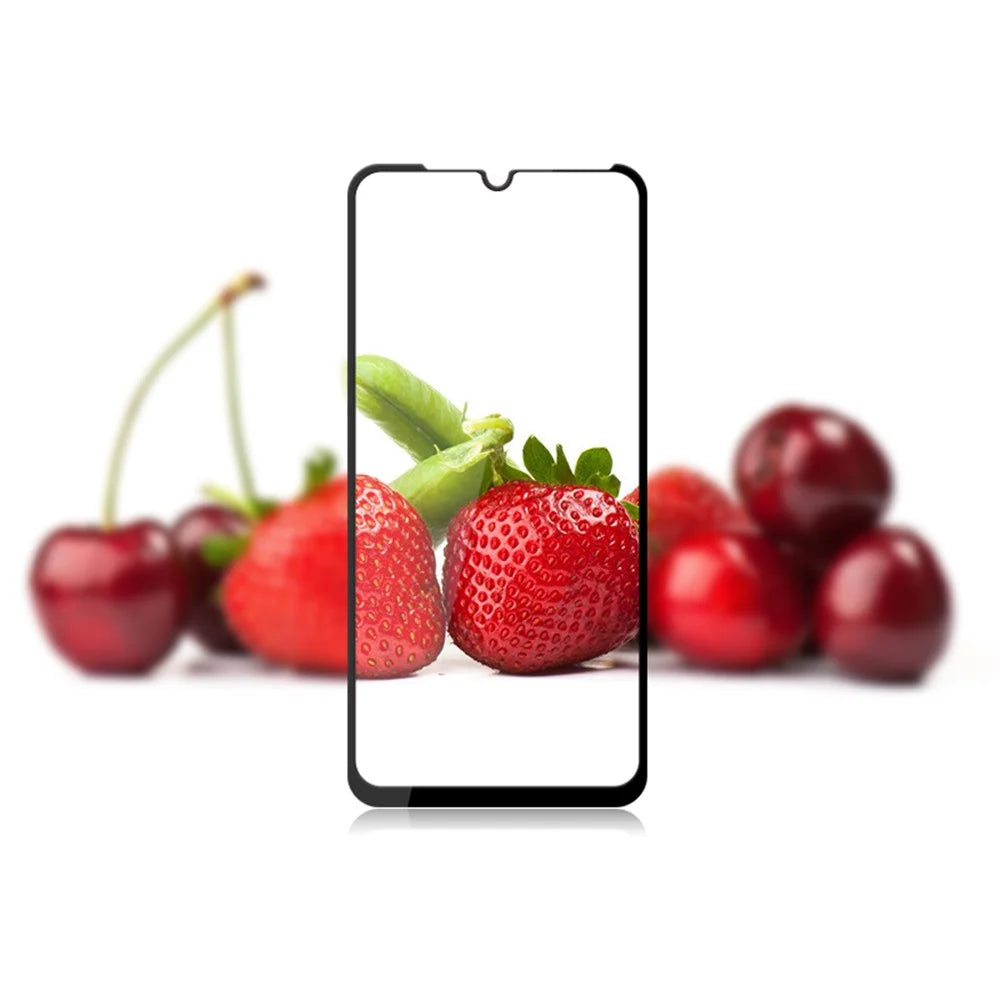 MOCOLO Silk Print Arc Edge Full Coverage Tempered Glass Screen Protector for OnePlus 6T - Black - 6
