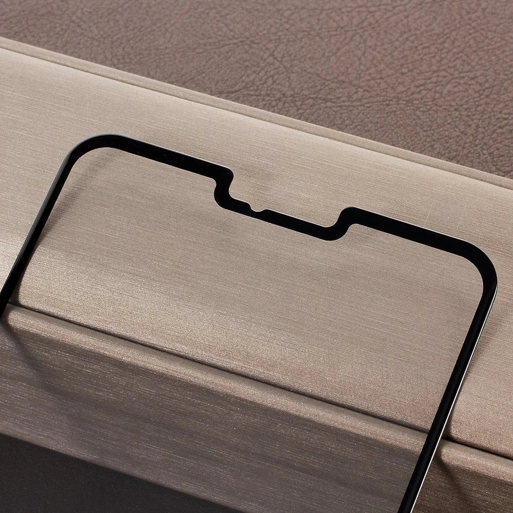 RURIHAI 3D Tempered Glass Full Screen Coverage Protector 0.26mm for LG V40 ThinQ - 3