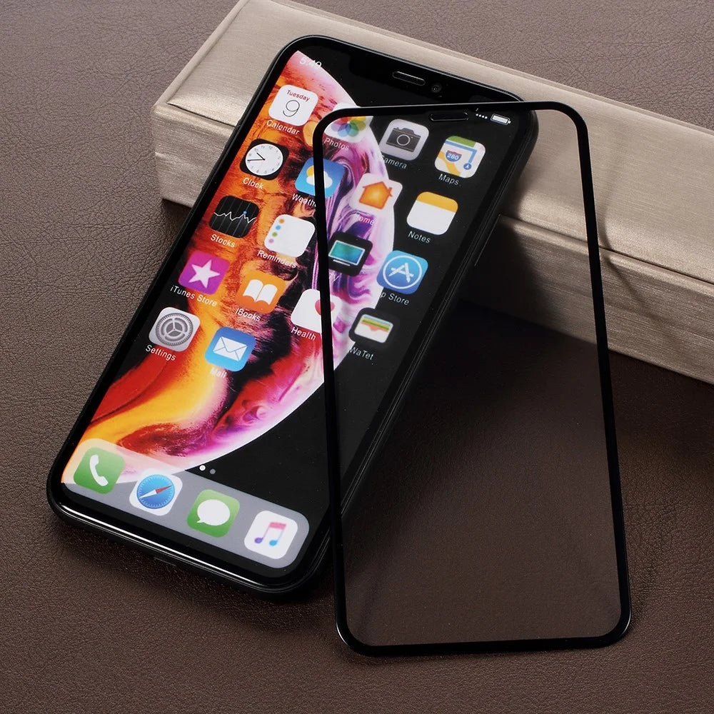 RURIHAI 4D AG Matte Tempered Glass Full Screen Protector Anti-fingerprint for iPhone (2019) 6.1 inch / XR 6.1 inch - 2