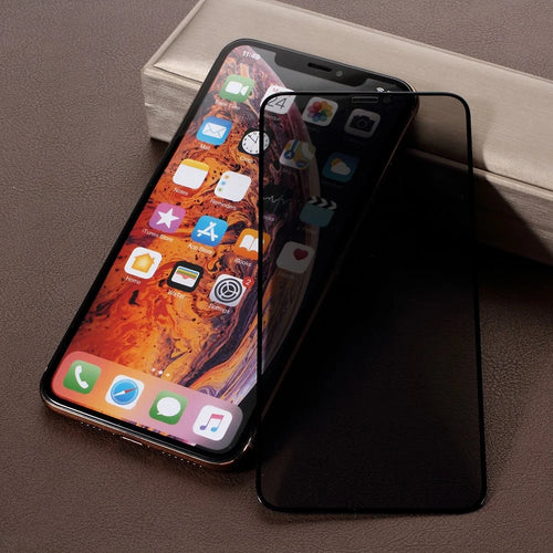 [Privacy Protection] [Anti-explosion] 5D Tempered Glass Screen Shield for iPhone (2019) 5.8 inch / XS / X 5.8 inch - 1