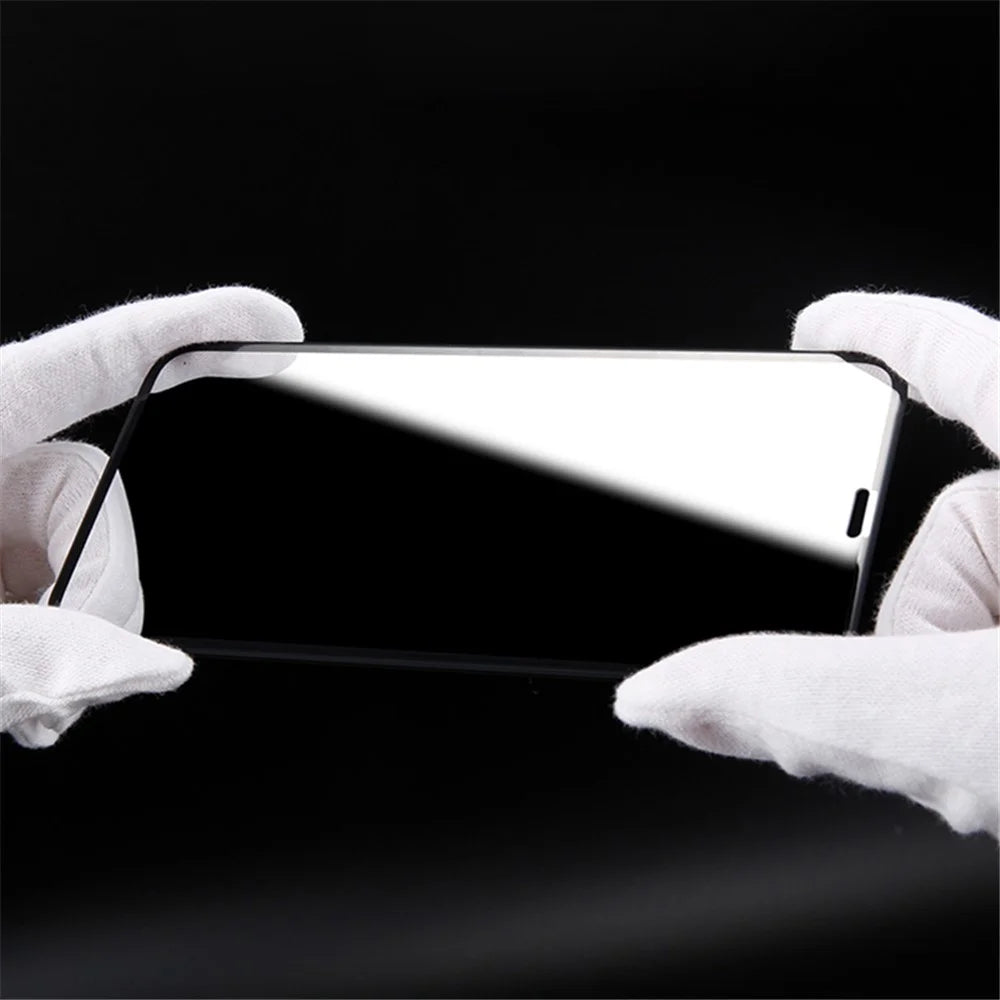 AMORUS 3D Curved Tempered Glass Full Screen Protector for iPhone (2019) 6.1 inch / XR 6.1 inch - Black - 6