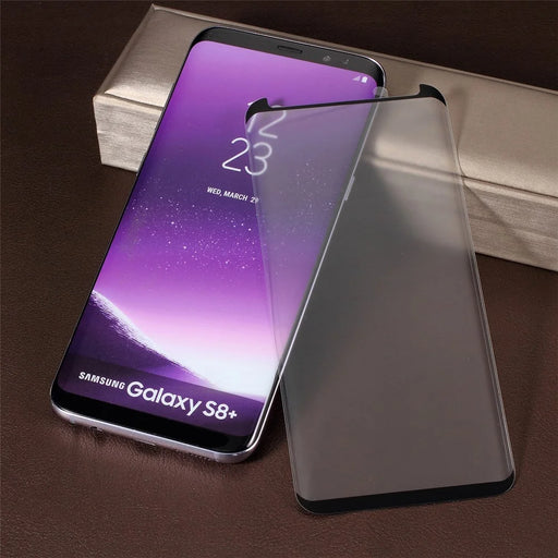 RURIHAI for Samsung Galaxy S8 Plus G955 3D Curved Tempered Glass Screen Protector (Case Friendly) - 1