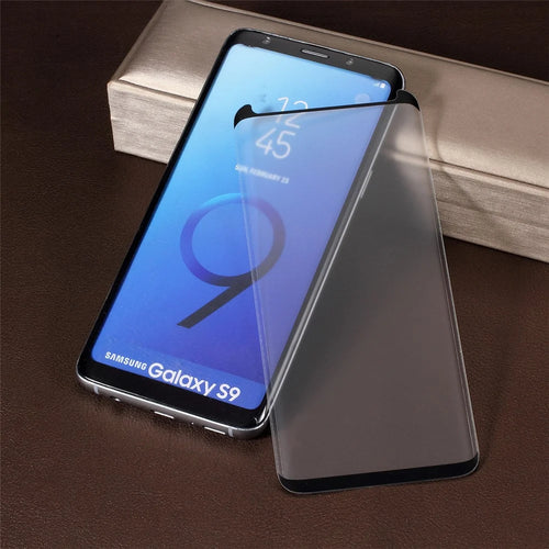 RURIHAI 3D Curved Tempered Glass Screen Guard Film for Samsung Galaxy S9 SM-G960 (Case Friendly) - 1