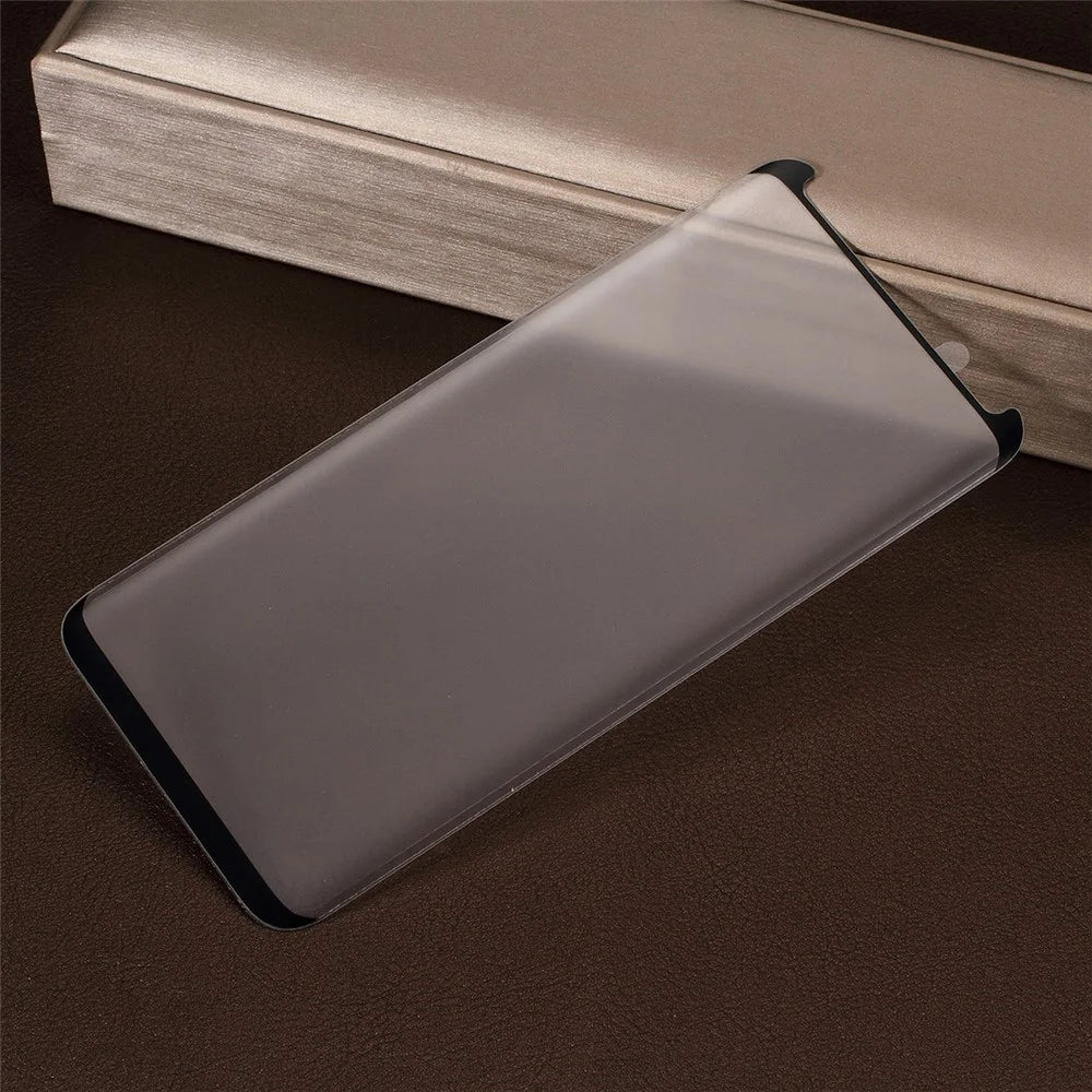 RURIHAI 3D Curved Tempered Glass Screen Guard Film for Samsung Galaxy S9 SM-G960 (Case Friendly) - 5