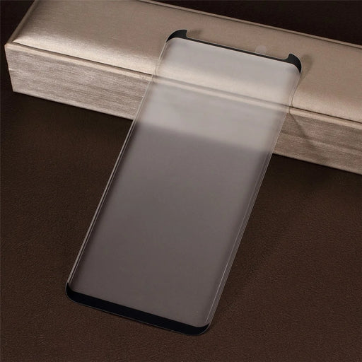 RURIHAI for Samsung Galaxy S9+ SM-G965 3D Curved Tempered Glass Screen Protection (Case Friendly) - 2