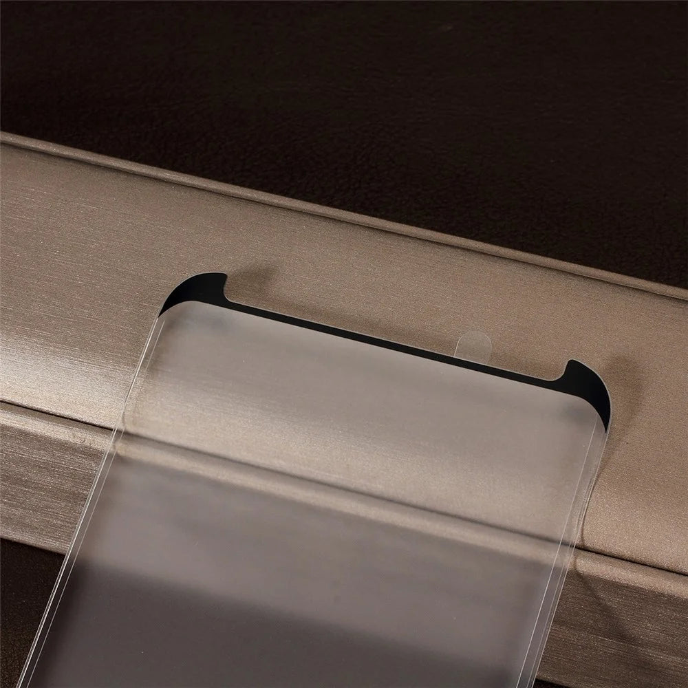 RURIHAI for Samsung Galaxy S9+ SM-G965 3D Curved Tempered Glass Screen Protection (Case Friendly) - 3