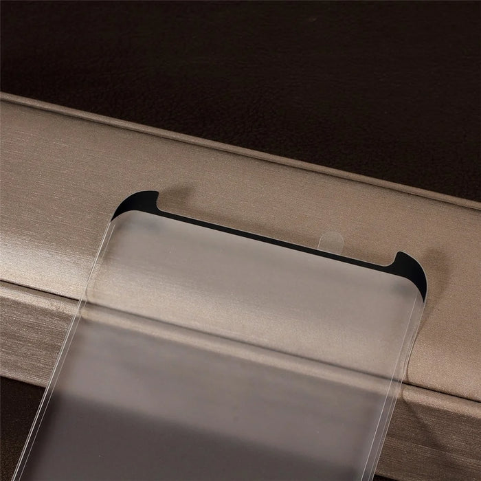 RURIHAI for Samsung Galaxy S9+ SM-G965 3D Curved Tempered Glass Screen Protection (Case Friendly) - 3