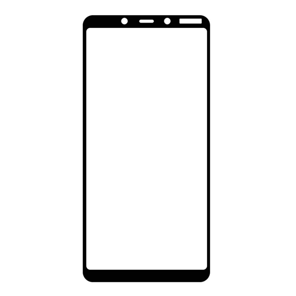 HAT PRINCE for Nokia 3.1 Plus Full Glue  Full Coverage Tempered Glass Screen Protector 0.26mm 9H 2.5D Arc Edge - 5