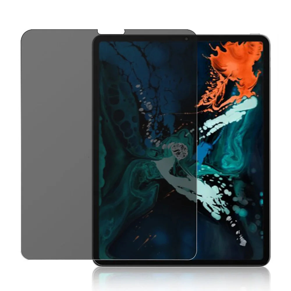 For iPad Air (2020) / Air (2022) / Pro 11-inch (2022) / (2021) / (2020) / (2018) Anti-peep Privacy Tempered Glass Screen Protector 0.3mm (Arc Edge) - 1