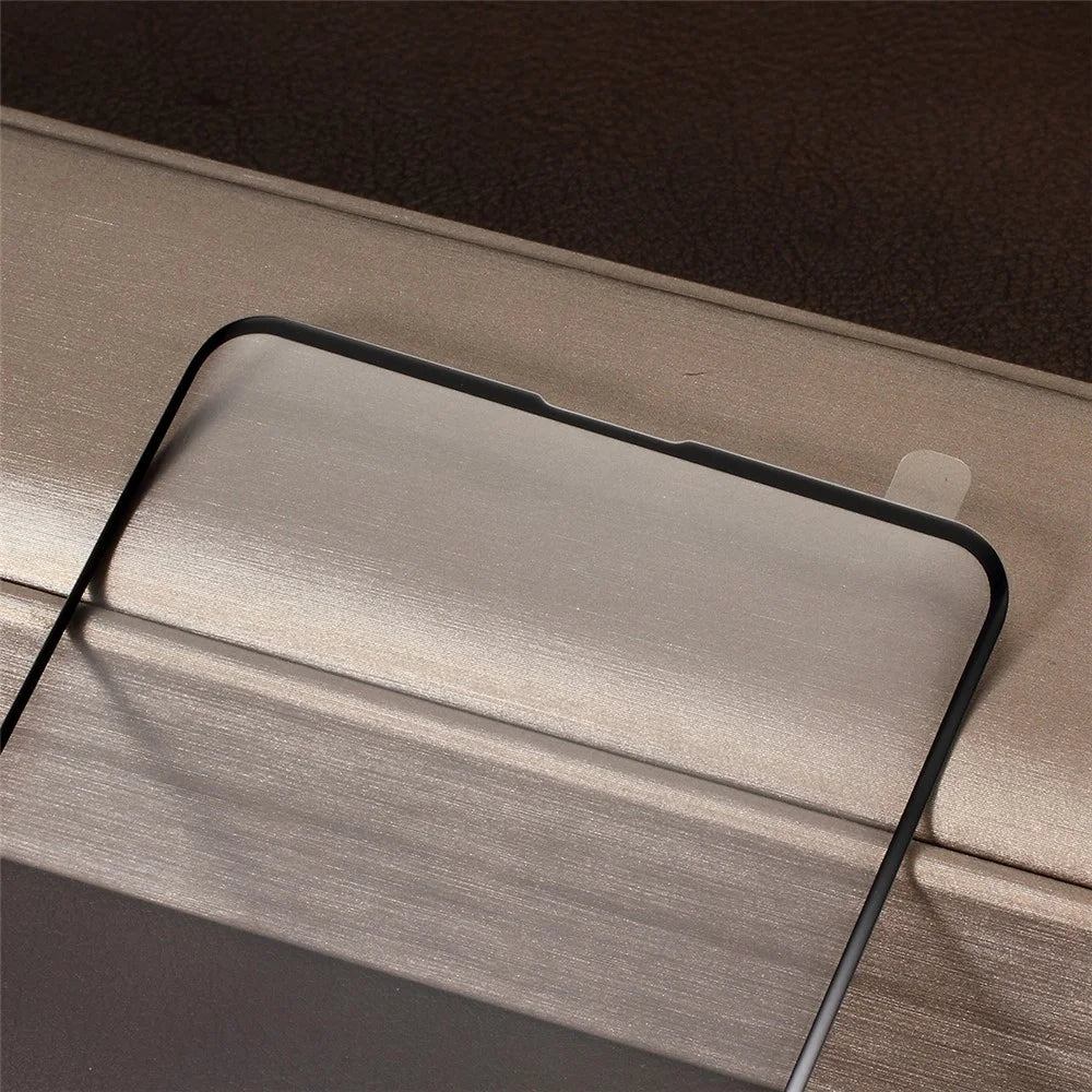 RURIHAI for Samsung Galaxy S10 Plus Curved Full Screen Cover Tempered Glass Protector Film [Electroplated Edges] - Black - 2