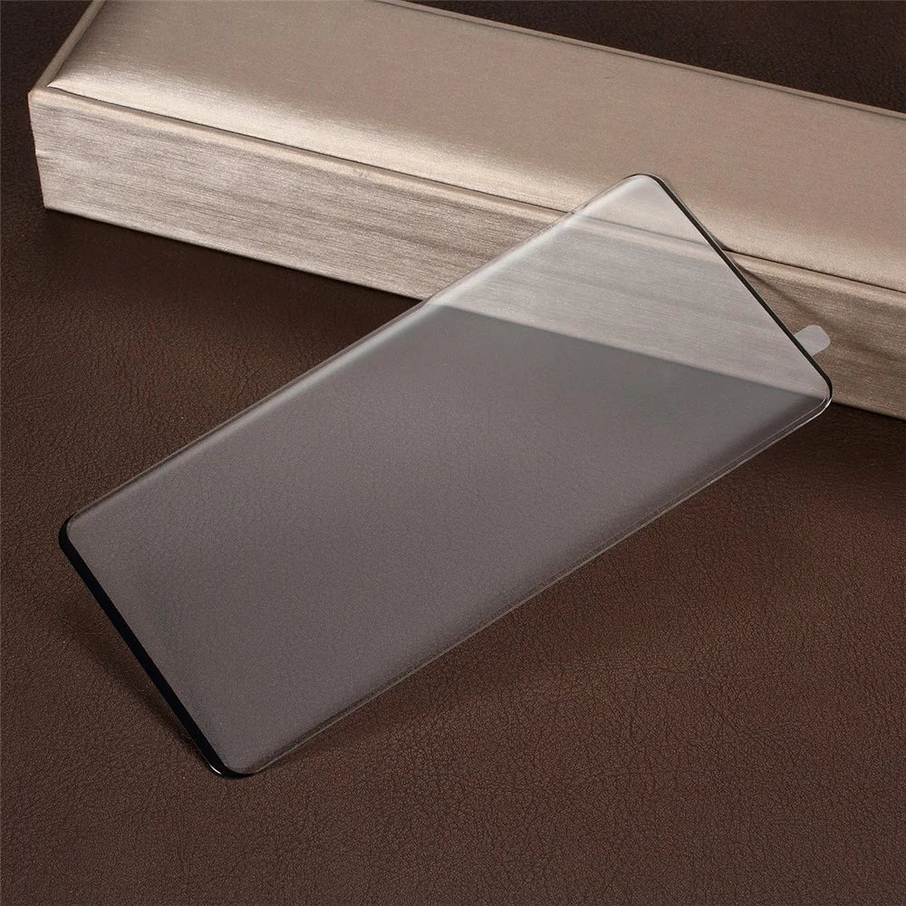 RURIHAI for Samsung Galaxy S10 Curved Full Cover Tempered Glass Screen Protector [Case Friendly Scaled-Down Version] - 4