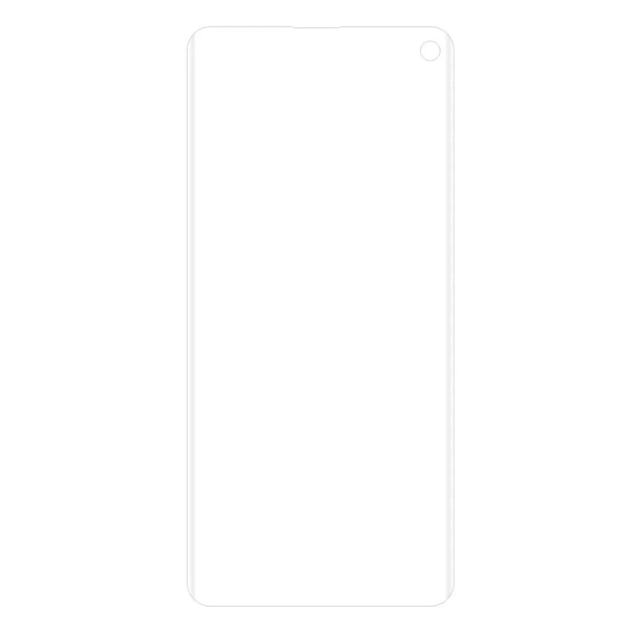 HAT PRINCE for Samsung Galaxy S10 3D Full Size PET Curved Hot Bending HD Clear Screen Protector [Support Ultrasonic Fingerprint Unlock] - 3