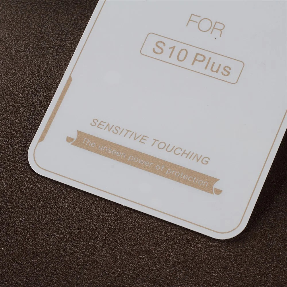 For Samsung Galaxy S10 Plus Anti-scratch Ultra Clear Soft PET Hydrogel Protector Film Full Screen Covering [Support Ultrasonic Fingerprint Unlock] - 3