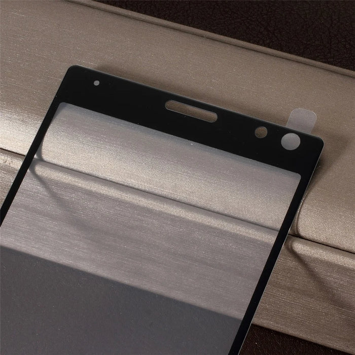 [Anti-explosion] Silk Printing Tempered Glass Full Screen Guard Film for Sony Xperia 10 - 2