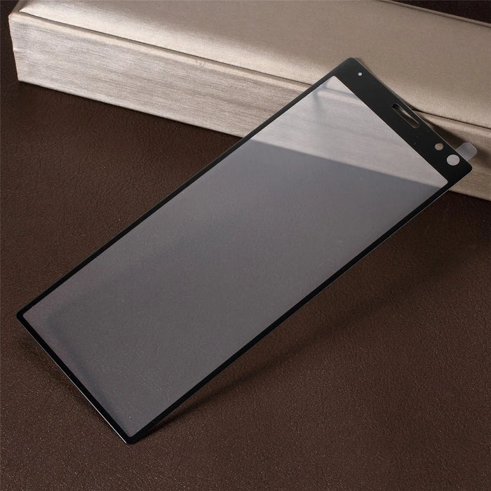 [Anti-explosion] Silk Printing Tempered Glass Full Screen Guard Film for Sony Xperia 10 - 4