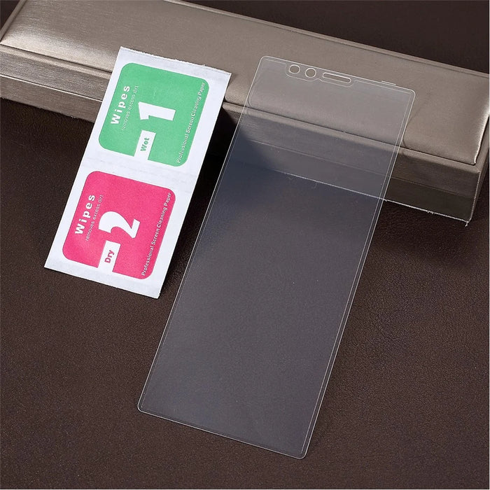 Full Size Tempered Glass Guard Film [Anti-explosion] for Sony Xperia 1 - Transparent - 5