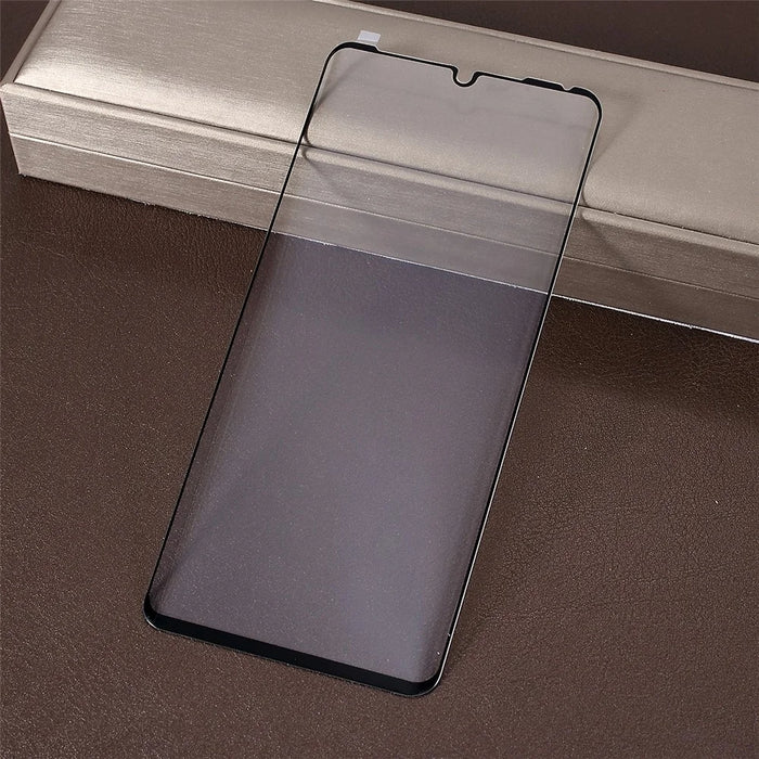 Silk Printing Curved Full Coverage Tempered Glass Screen Protector for Huawei P30 Pro - Black - 1