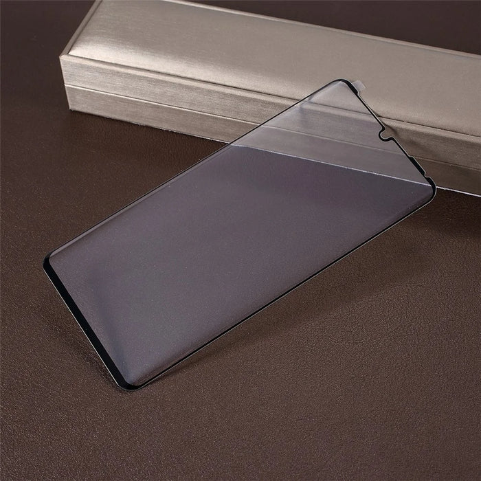 Silk Printing Curved Full Coverage Tempered Glass Screen Protector for Huawei P30 Pro - Black - 4
