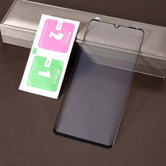 Silk Printing Curved Full Coverage Tempered Glass Screen Protector for Huawei P30 Pro - Black - 5