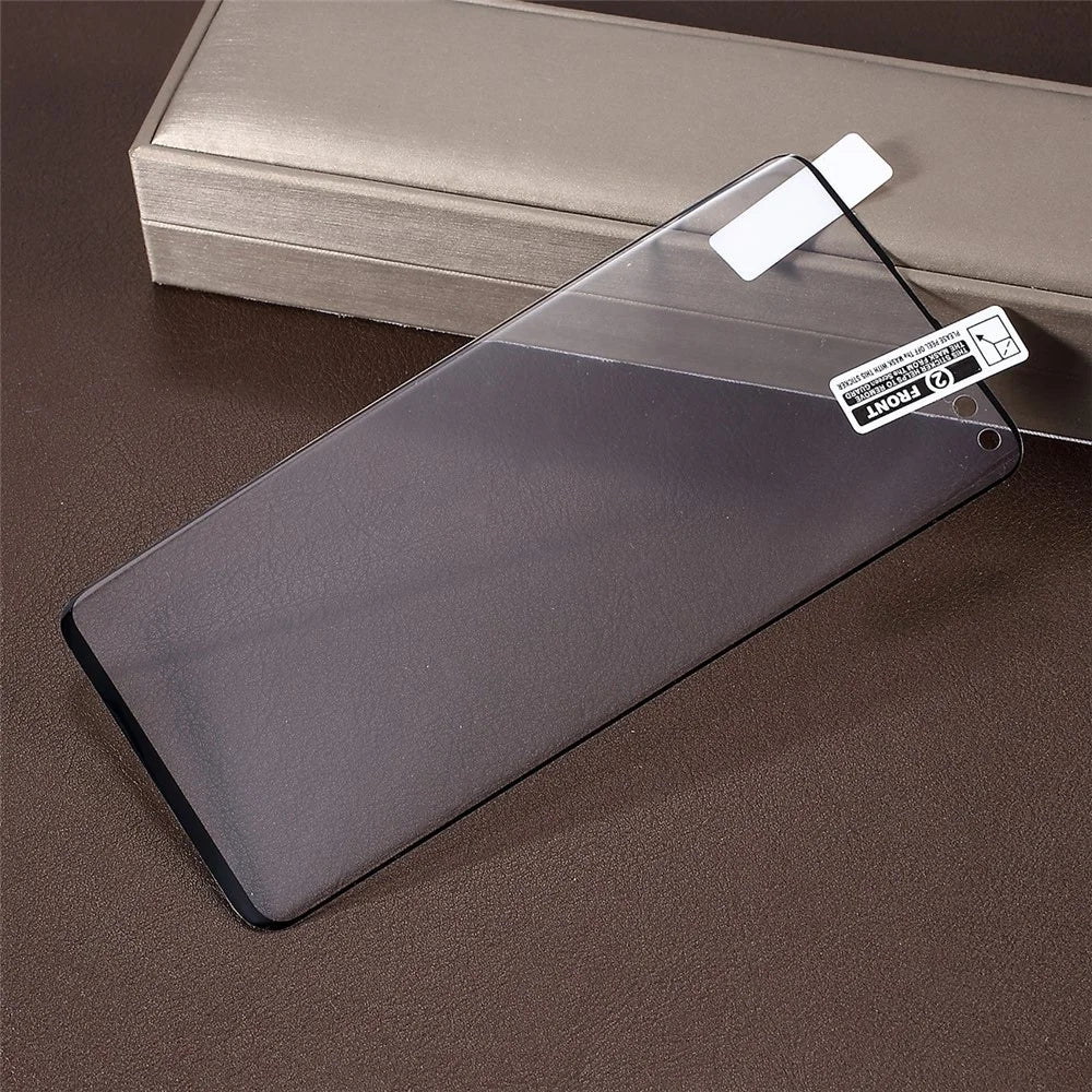 Soft PET Full Screen Covering Protector for Samsung Galaxy S10 Plus  [Support Ultrasonic Fingerprint Unlock]- Black - 4