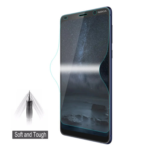 HAT PRINCE Hydrogel Film 3D Full Covering Soft Screen Protector Film for Nokia 9 Pureview - 1