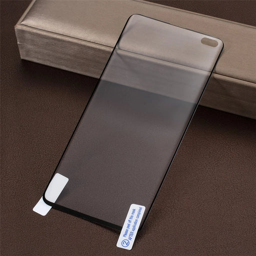 RURIHAI for Samsung Galaxy S10 Plus Soft PET Full Cover Screen Protector Film [3D 0.1mm Anti-explosion] [Support Ultrasonic Fingerprint Unlock] - 1