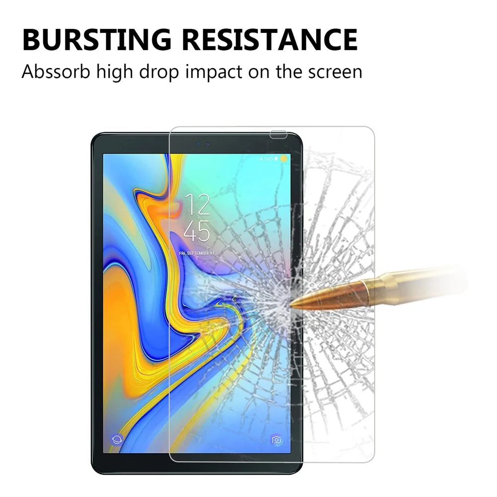 0.25mm Arc Edge 9H Full Screen Coverage Tempered Glass Protector for Samsung Galaxy Tab A 10.5 (2018) T590 T595 - 4