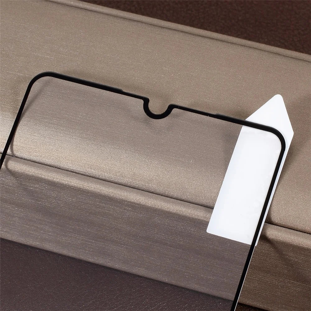 RURIHAI for Huawei P30 [Solid Defense] Tempered Glass Screen Guard Film 0.26mm - Black - 2