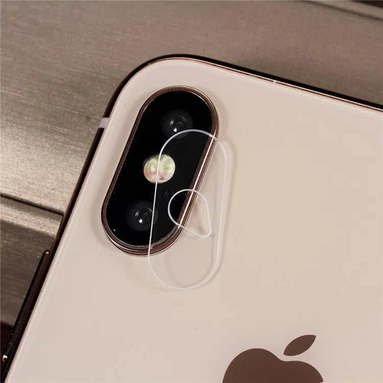 RURIHAI Tempered Glass Camera Lens Protector Film for iPhone X/XS 5.8 inch - 4