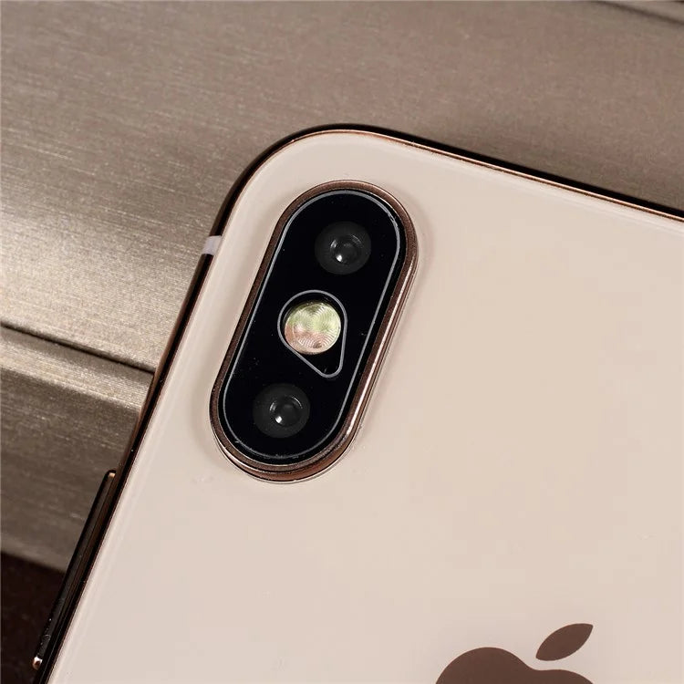 RURIHAI Tempered Glass Camera Lens Protector Film for iPhone X/XS 5.8 inch - 5