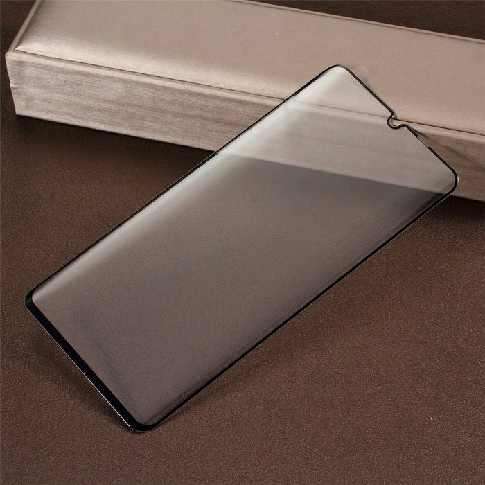 Full Covering Screen Silk Printing Tempered Glass Shield for Huawei P30 Pro - Black - 4