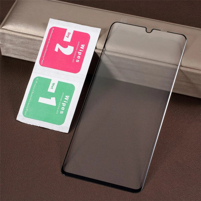 Full Covering Screen Silk Printing Tempered Glass Shield for Huawei P30 Pro - Black - 5