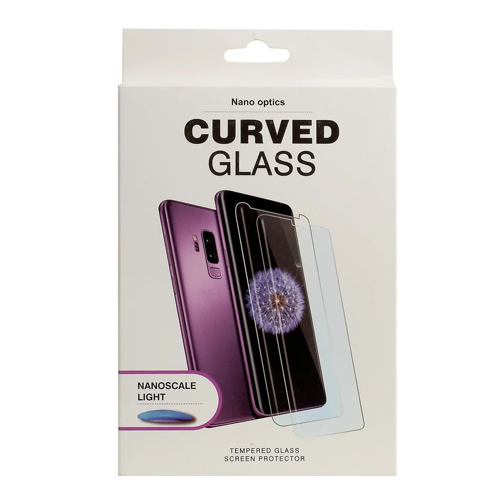 UV Liquid Tempered Glass Full Screen Film for Samsung Galaxy S10 Plus + UV Lamp Support Fingerprint Unlock - 7