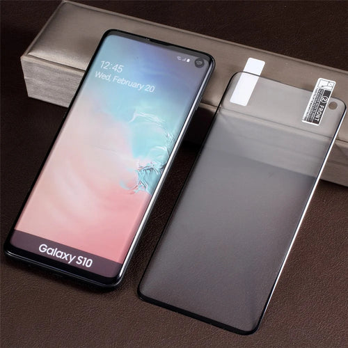 Soft Full Size PET Screen Protective Film for Samsung Galaxy S10 (Ultrasonic Fingerprint Unlock) - 1