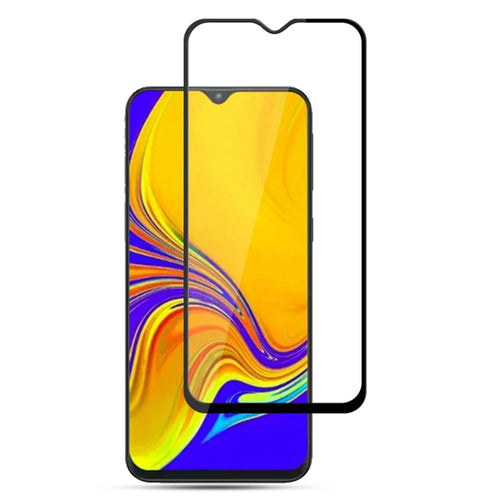 AMORUS Full Glue Silk Printing Tempered Glass Full Screen Protector for Samsung Galaxy A50 / A30 / A20 / M30 / A40s - 1