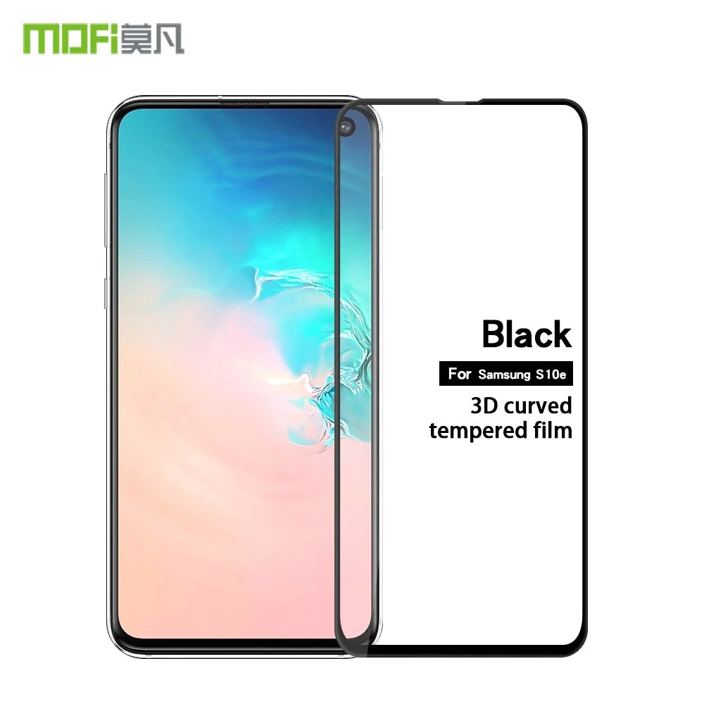 MOFI 3D Curved Full Covering Tempered Glass Screen Protector for Samsung Galaxy S10e - 2