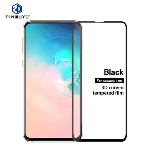 PINWUYO 3D Curved Anti-explosion Tempered Glass Full Screen Protector for Samsung Galaxy S10e - 1