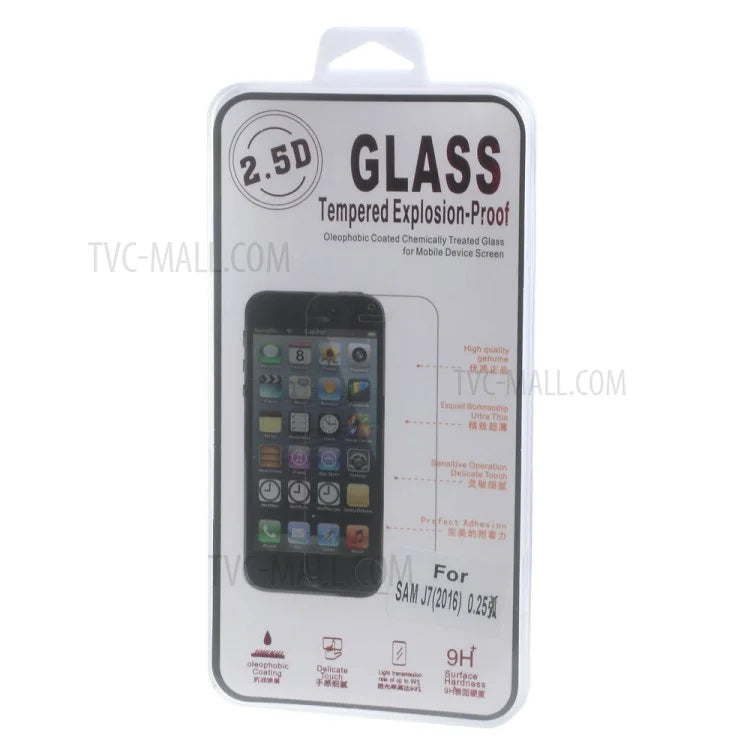 0.25mm Tempered Glass Screen Protector for Samsung Galaxy J7 (2016) (Arc Edge) - 7