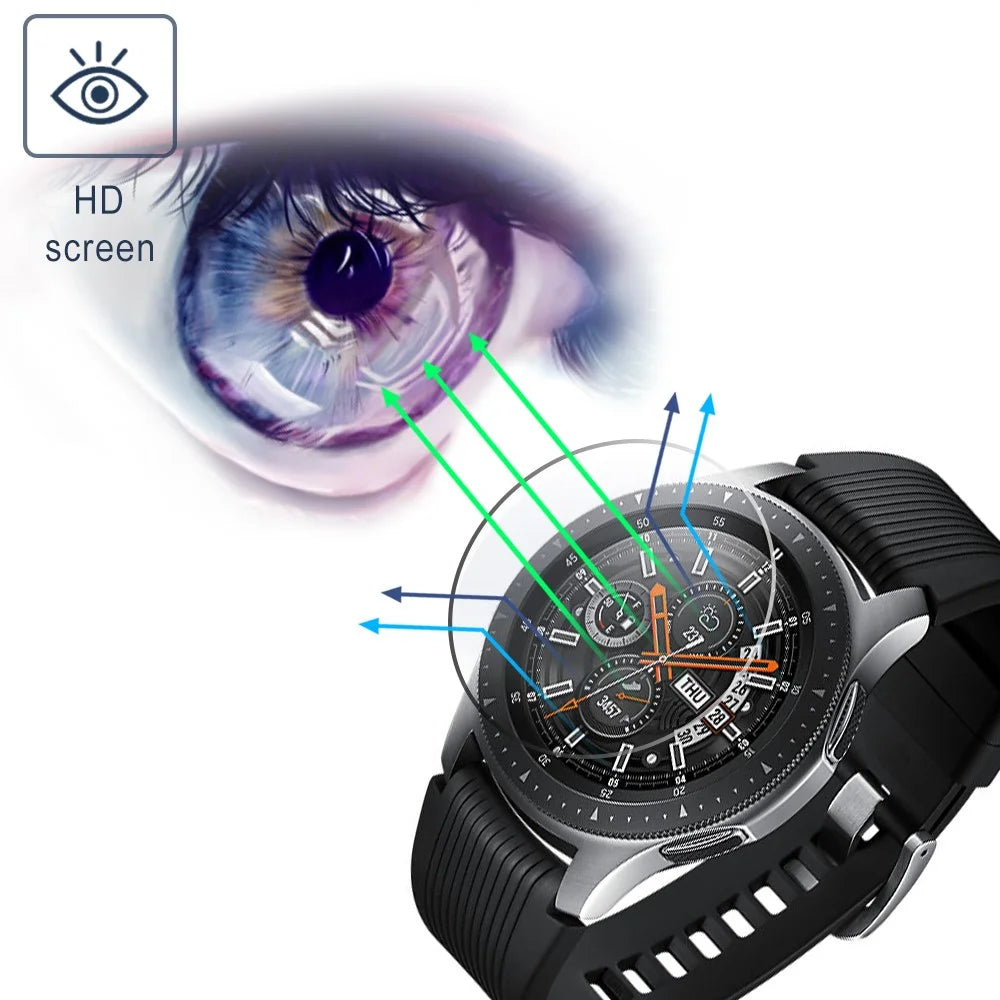 3Pcs/Pack Explosion-proof Tempered Glass Screen Protective Film for Samsung Galaxy Watch 42mm - 5