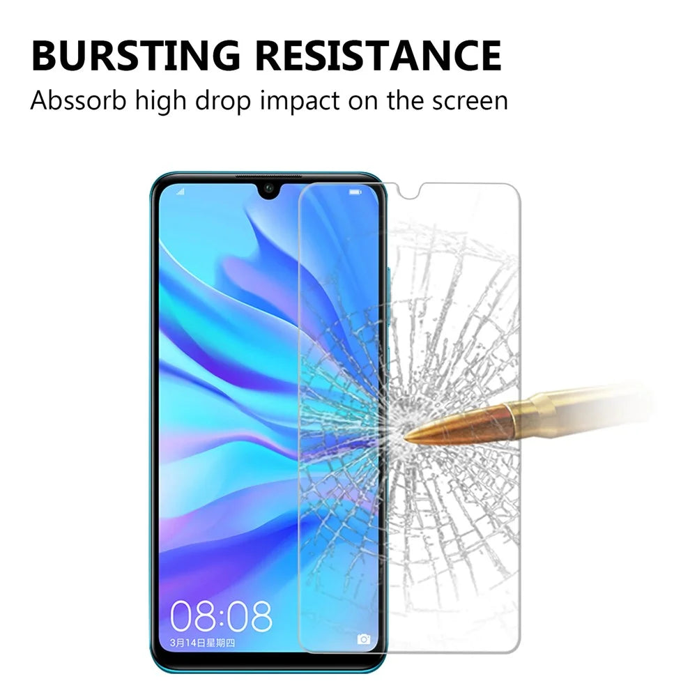 2.5D 9H Arc Edge Fingerprint Proof Full Screen Tempered Glass Protector for Huawei P30 Lite / nova 4e - 4